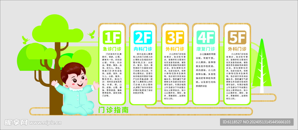 儿童医院文化墙背景墙
