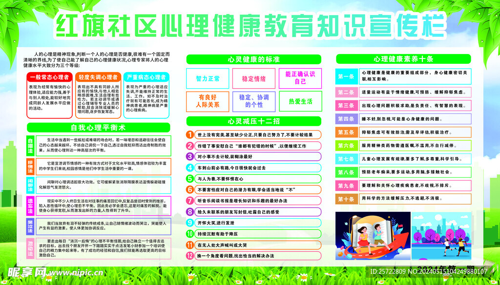 心理健康教育宣传栏