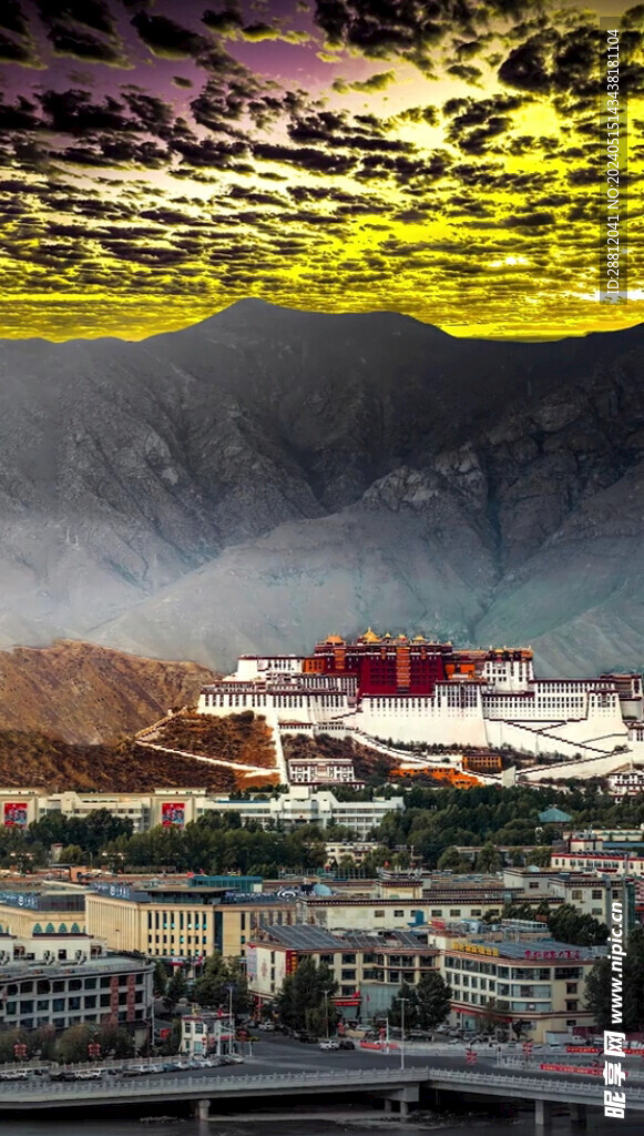 高清唯美风景拍摄竖屏素材