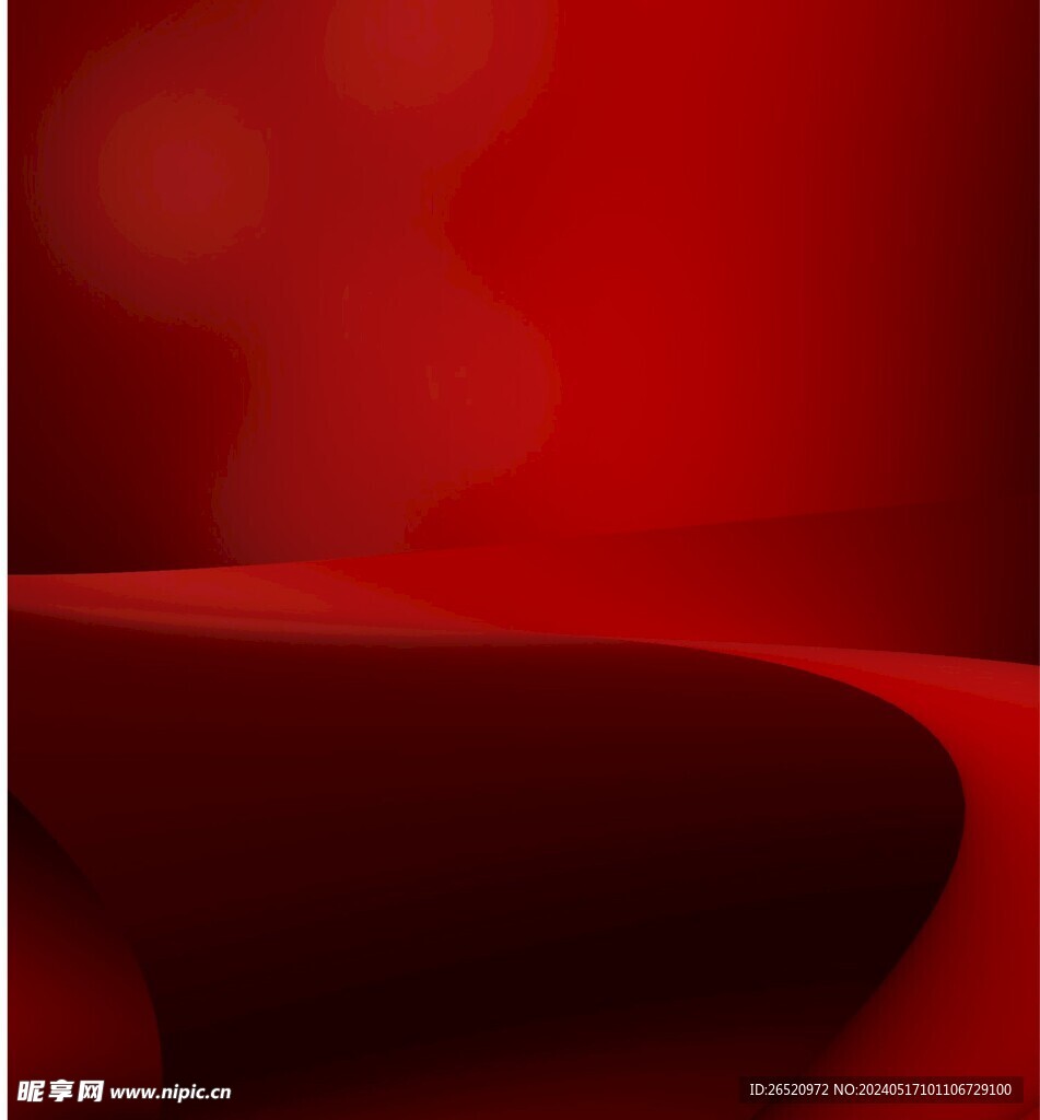 红色背景