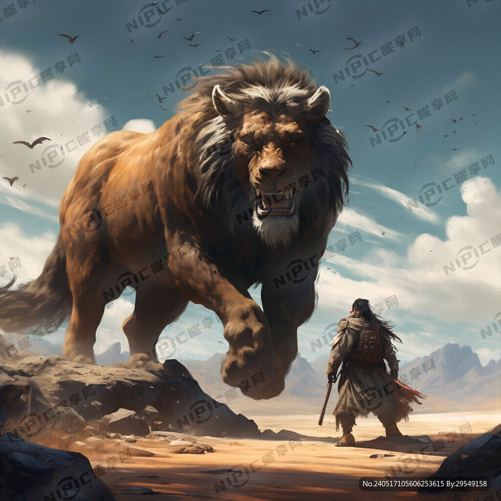 野性 背景 插画风