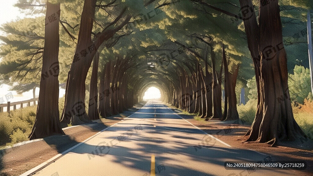 加利福尼亚州雷耶斯角公路上的一