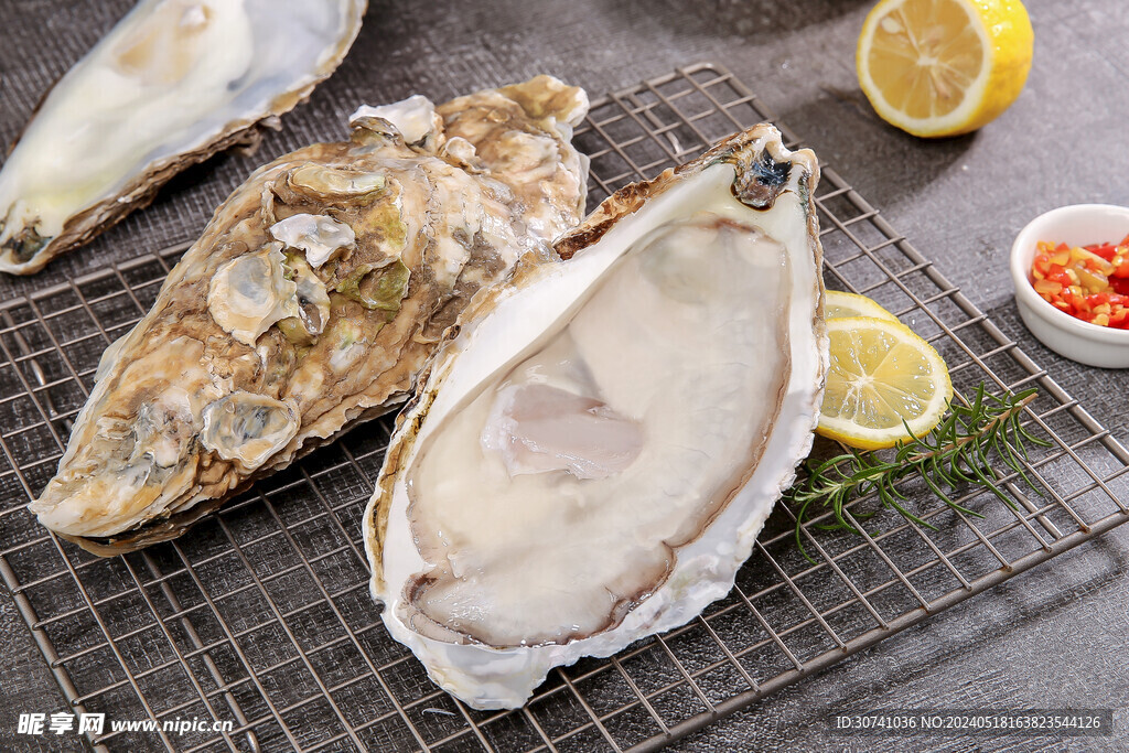  特大生蚝 烤生蚝