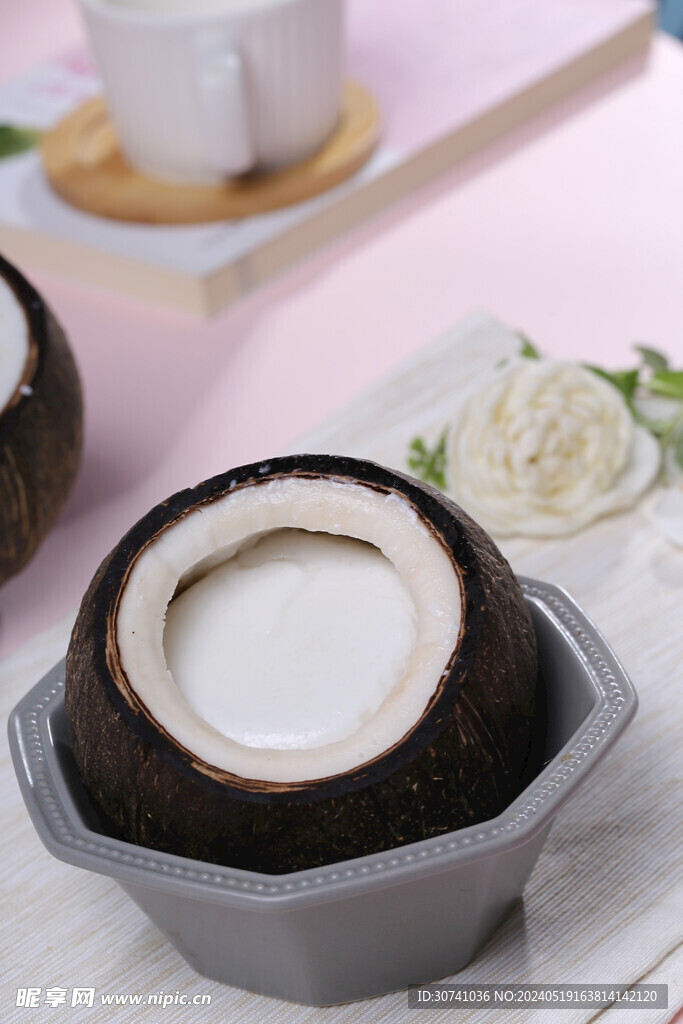 椰子奶冻