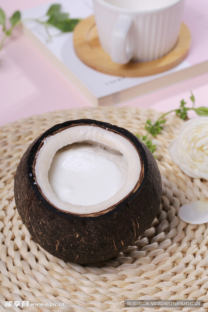 椰子奶冻