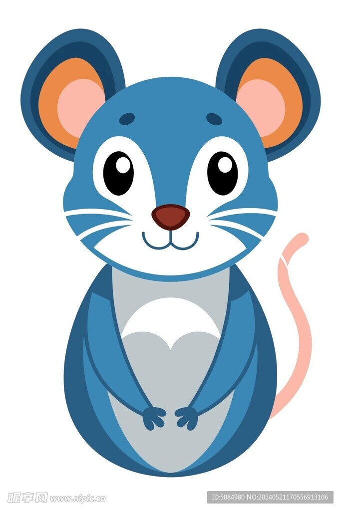 鼠矢量插图图标