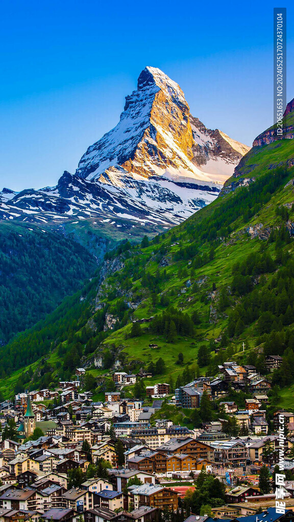 冰川之城采尔马特