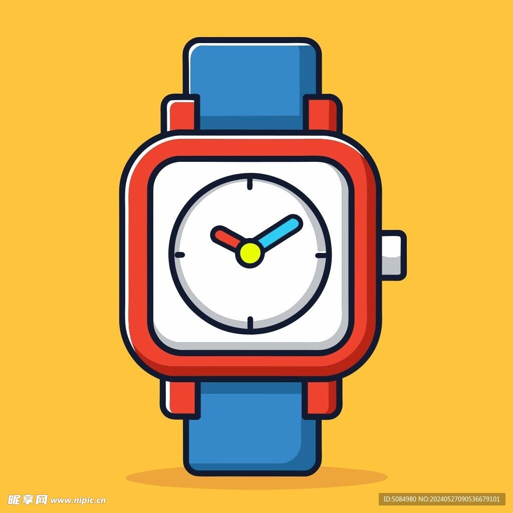 图标风格的手表
