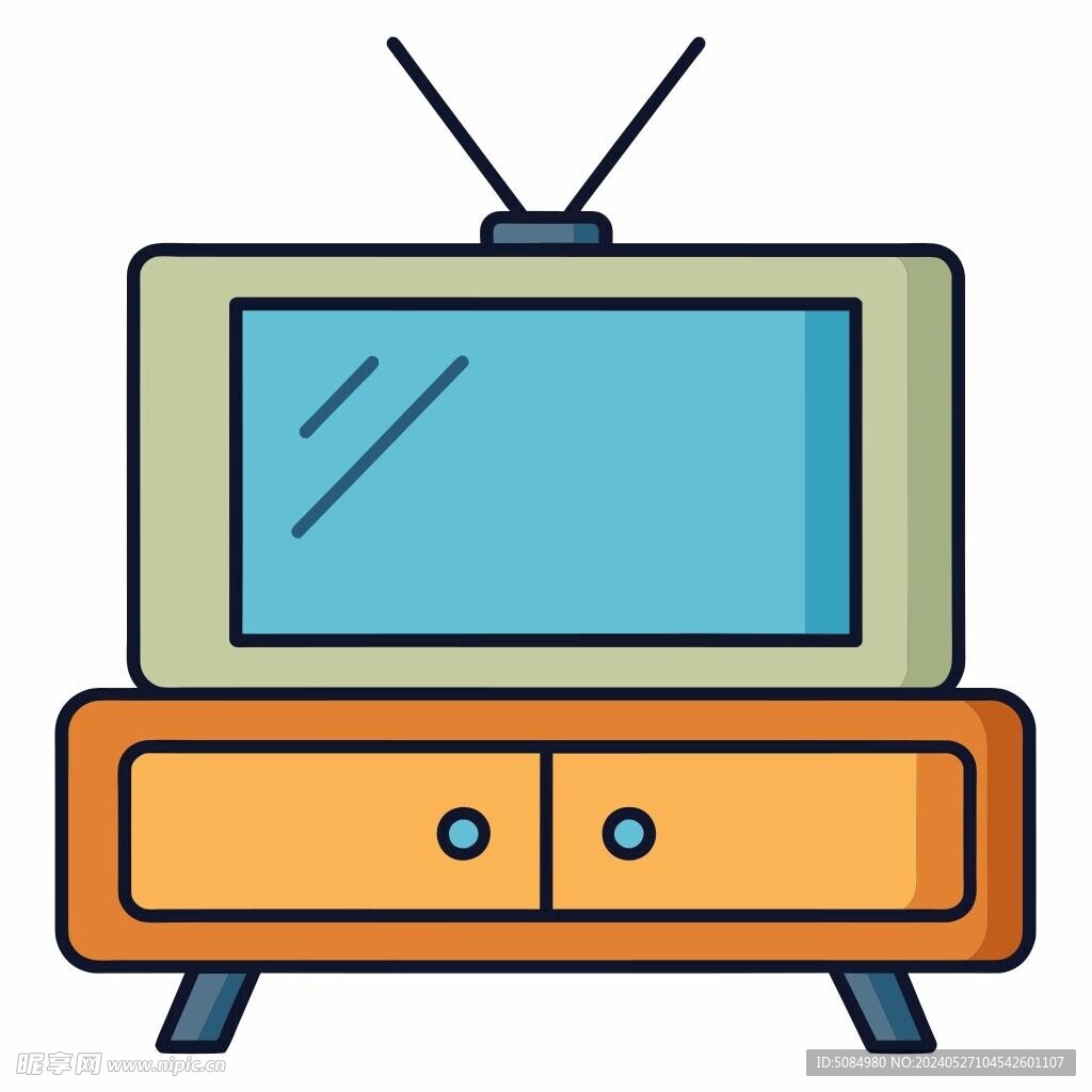 图标风格的电视柜