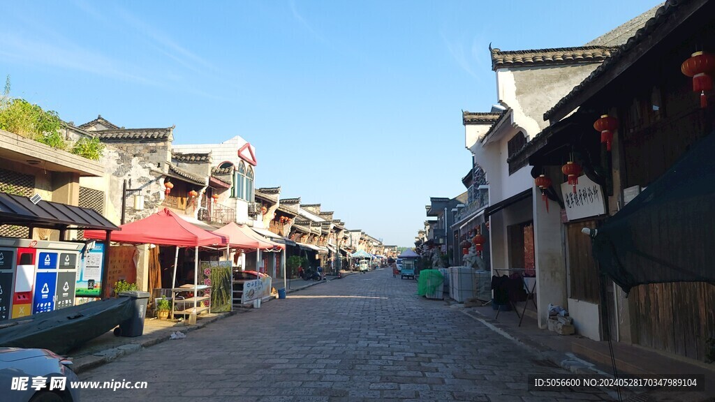 安徽铜陵大通古镇旅游徽派建筑