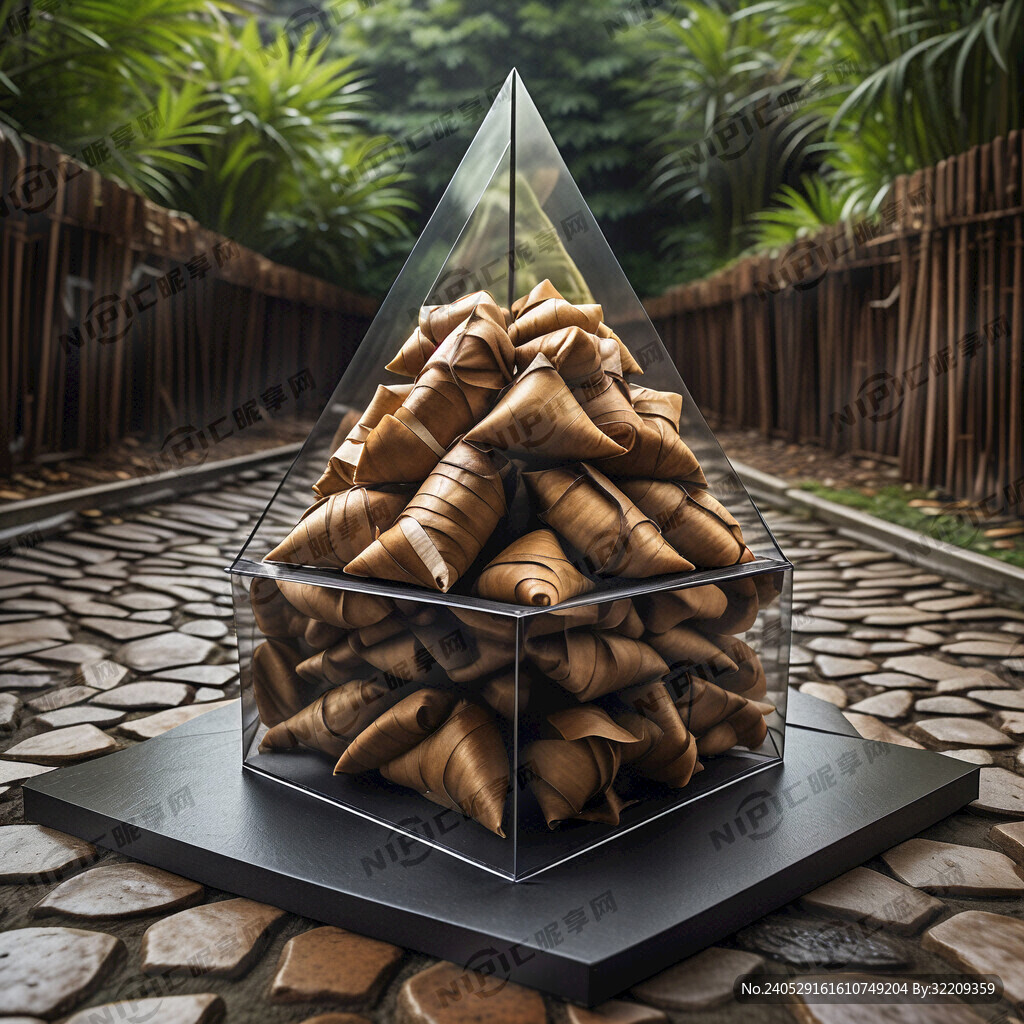 一个拍照的景点装置 底部有地台