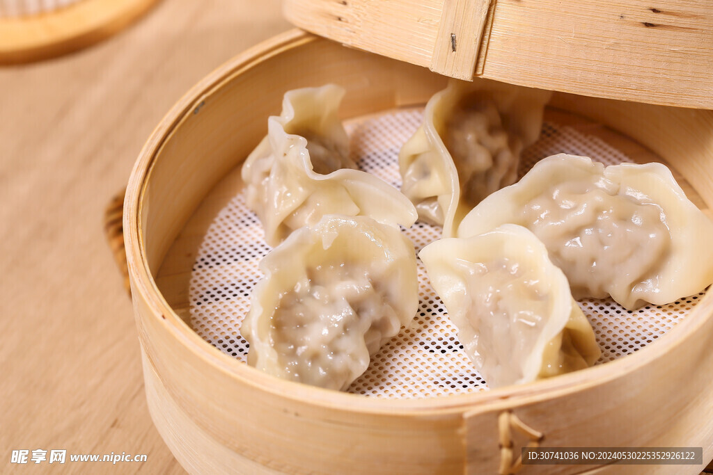 三鲜蒸饺