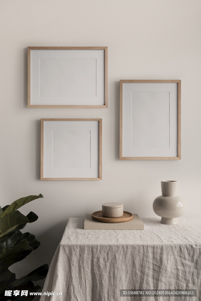 相框画框照片样机