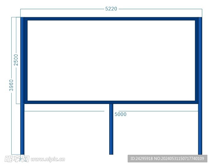 户外立柱宣传栏
