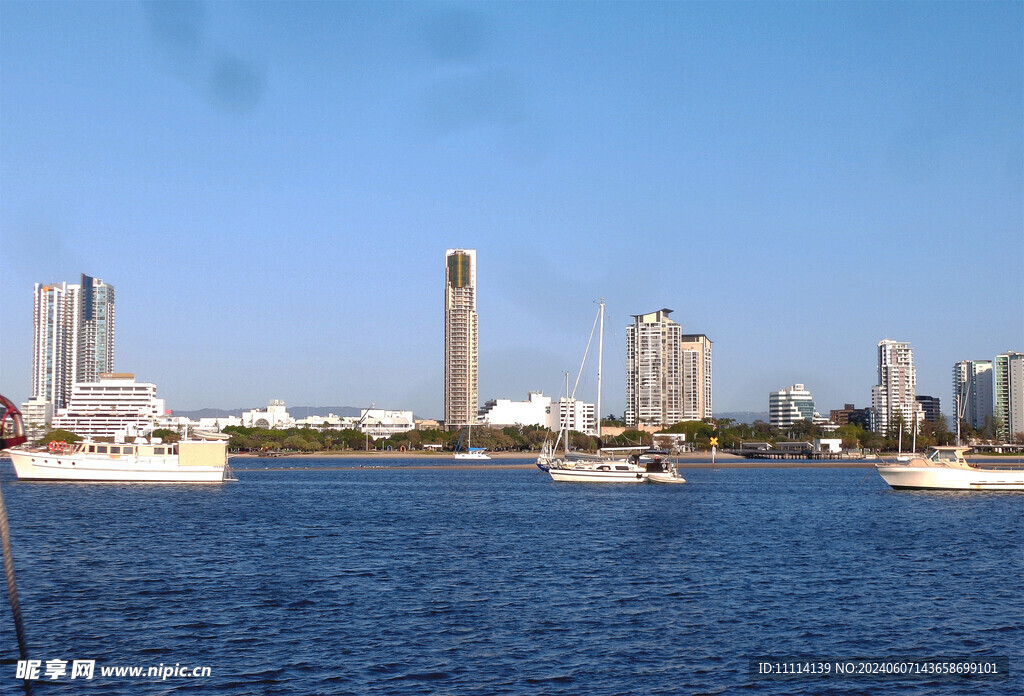澳大利亚黄金海岸海滨风景