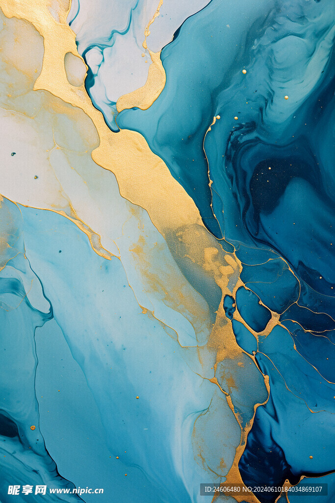 金粉 青色 艺术纹理 抽象底纹
