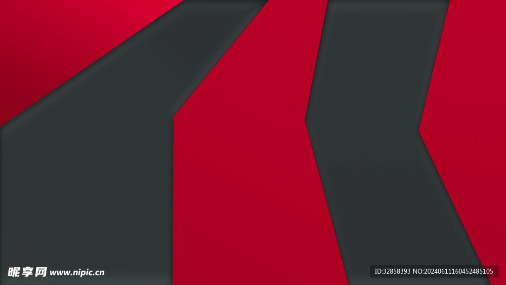 撞色几何抽象造型