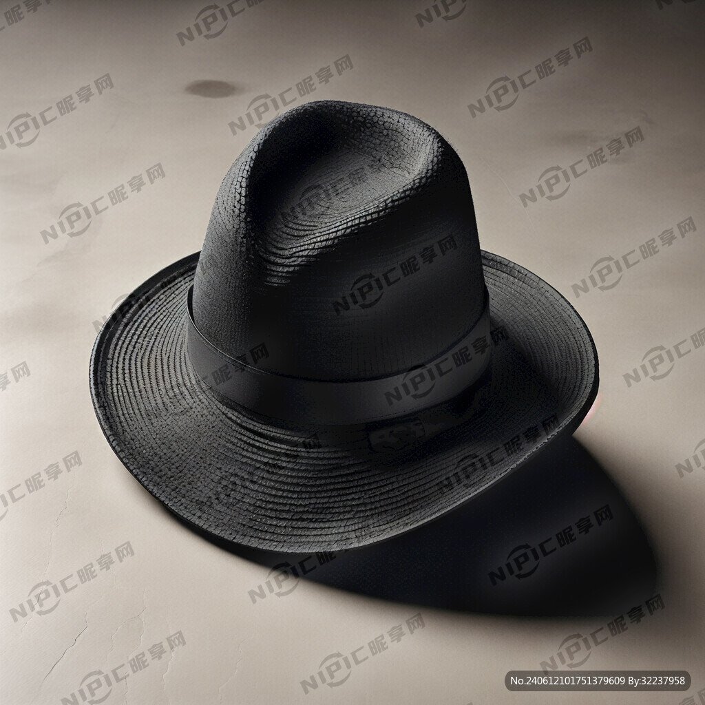 黑色男士欧美欧洲男士帽子商务