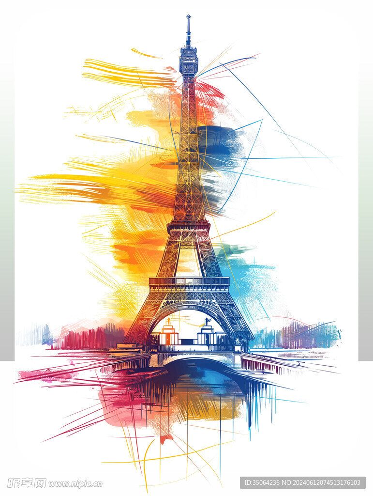 埃菲尔铁塔素材