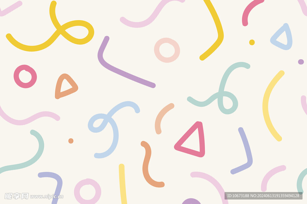  切割拼贴图案背景