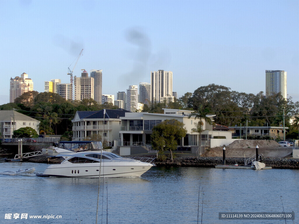 澳大利亚黄金海岸城市风景