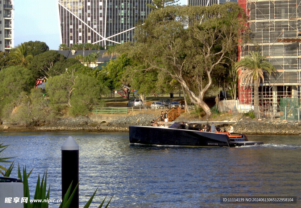 澳大利亚黄金海岸城市休闲风景