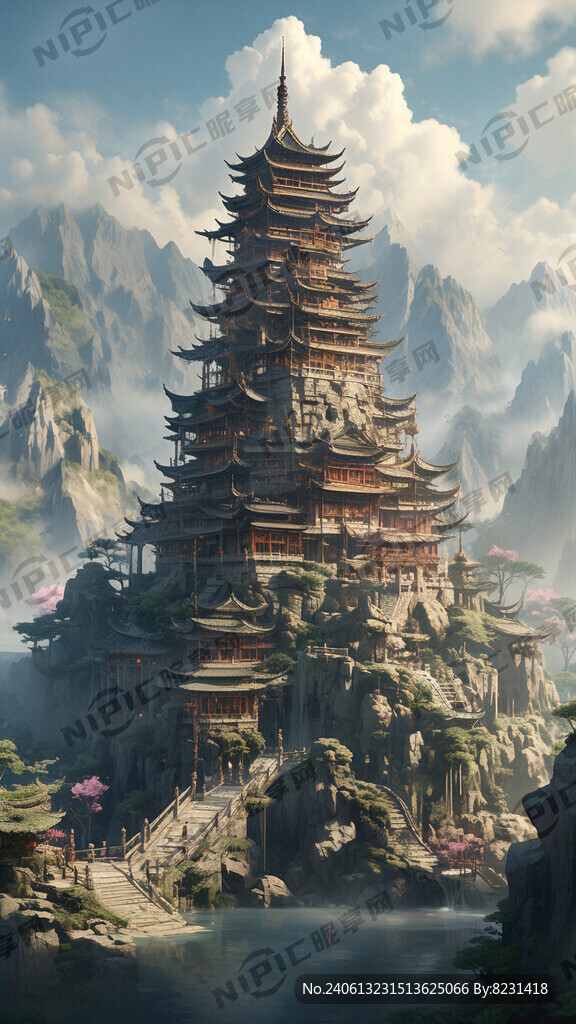 莲华 城市 古建