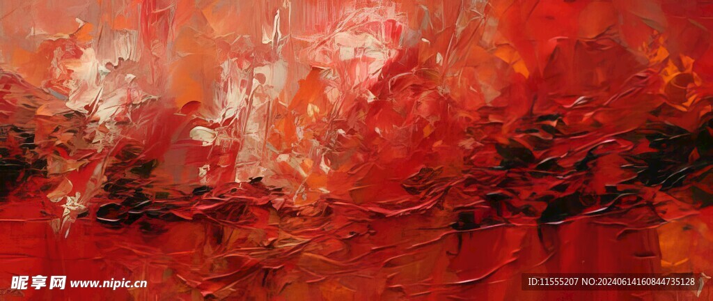 创意手绘泼墨多彩狂草水彩背景图