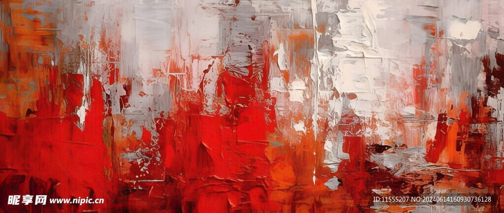 创意手绘泼墨多彩狂草水彩背景图