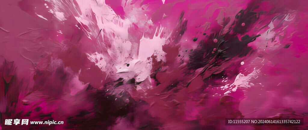 创意手绘泼墨多彩狂草水彩背景图