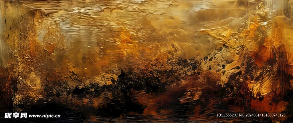 创意手绘泼墨多彩狂草水彩背景图