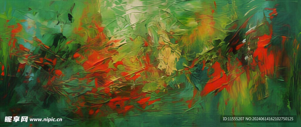 创意手绘泼墨多彩狂草水彩背景图