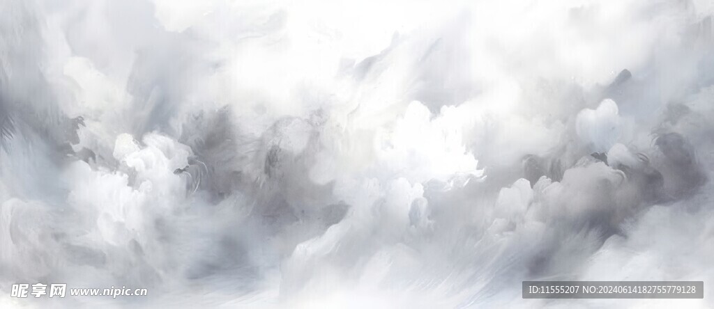 创意多彩抽象油彩绘画背景