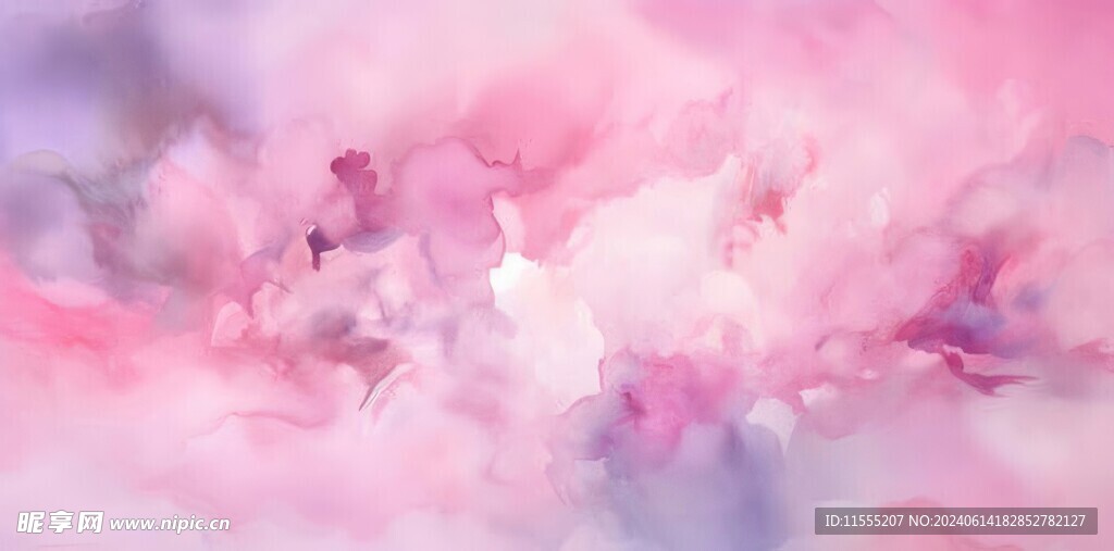 创意多彩抽象油彩绘画背景