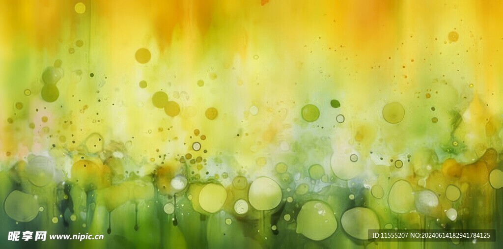 创意多彩抽象油彩绘画背景