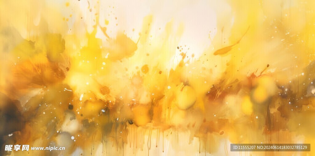 创意多彩抽象油彩绘画背景