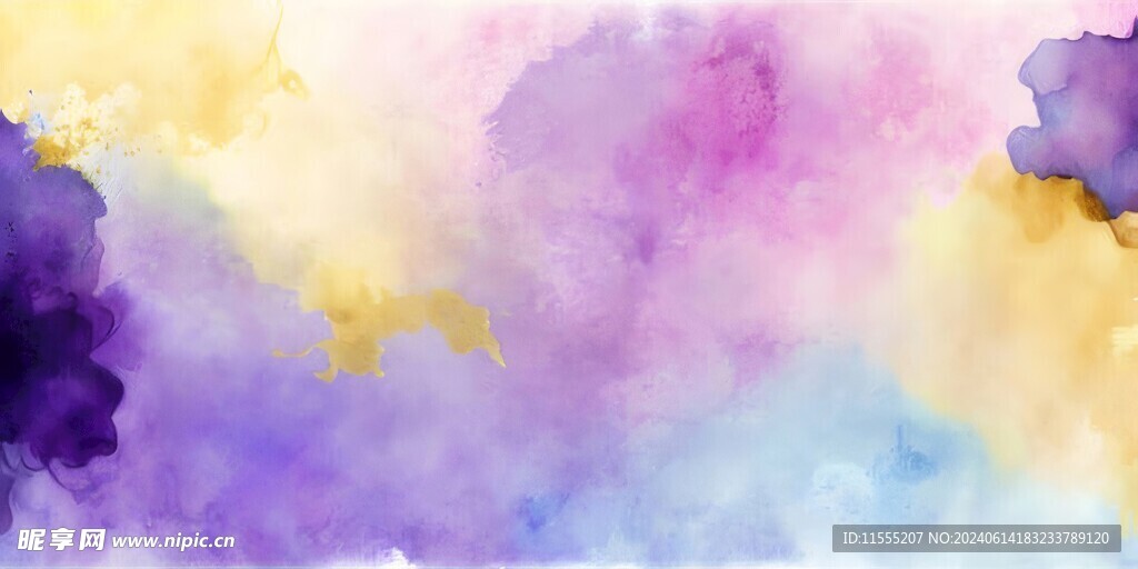 创意多彩抽象油彩绘画背景