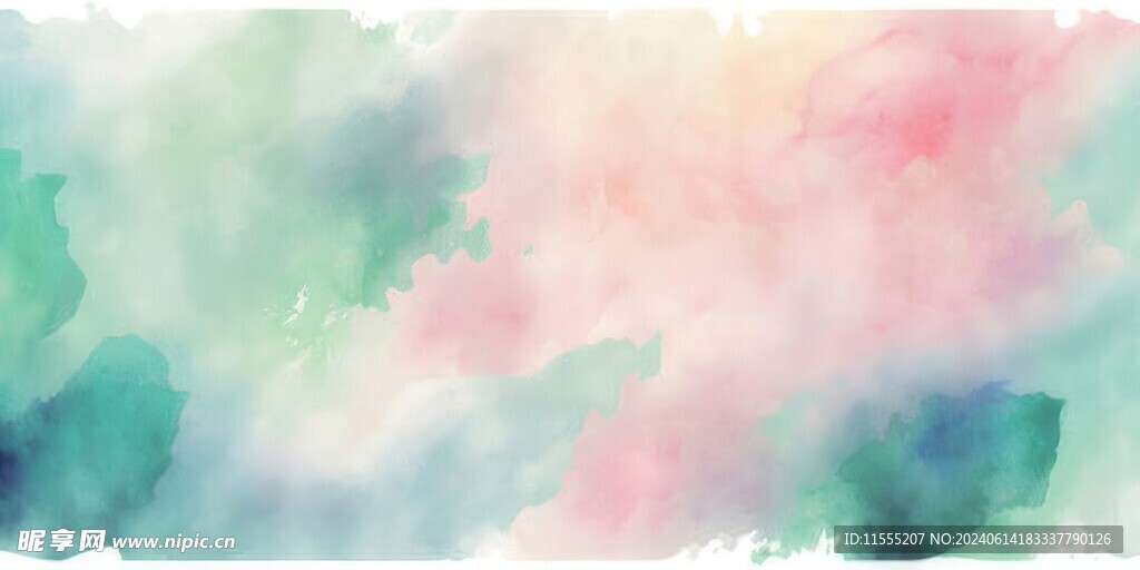 创意多彩抽象油彩绘画背景