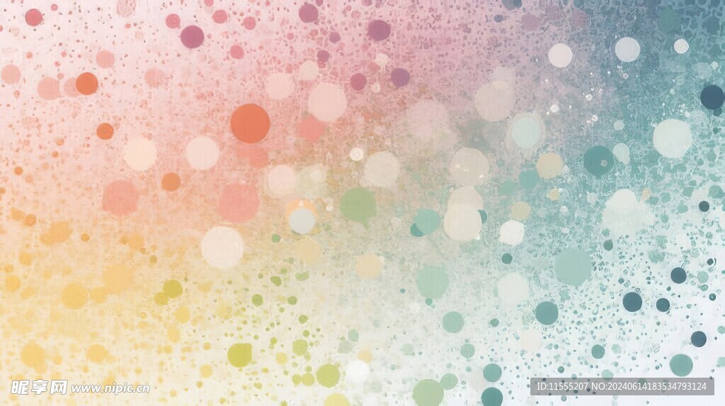 创意多彩抽象油彩绘画背景