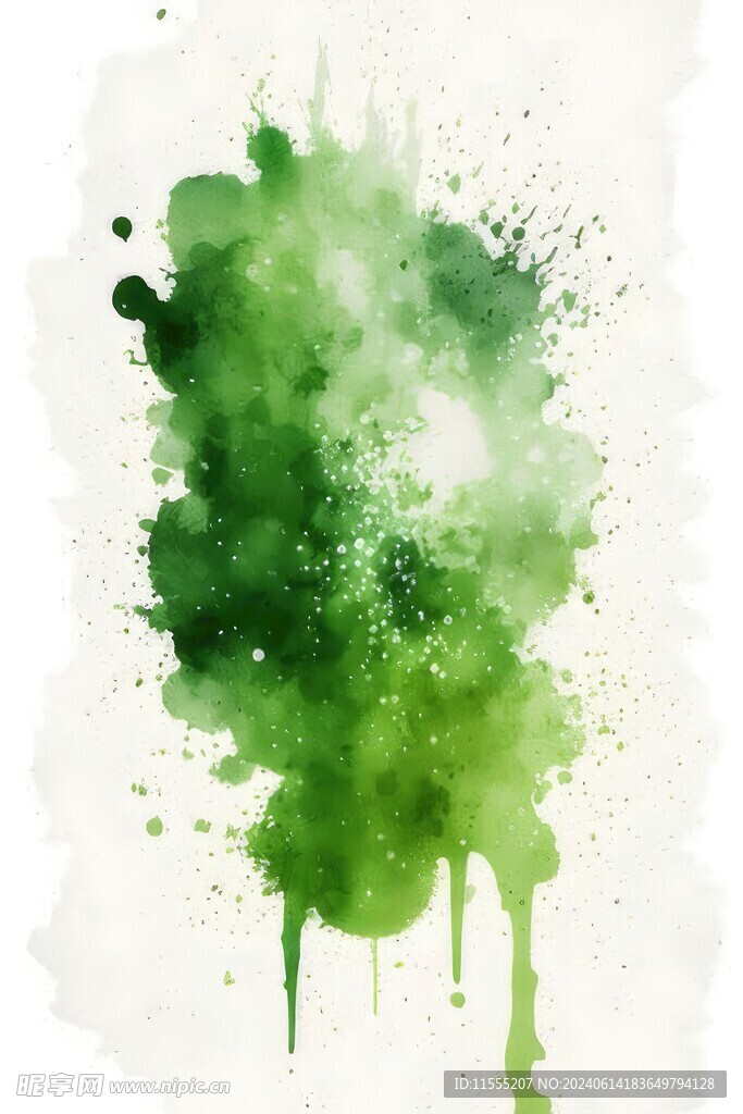 创意多彩抽象油彩绘画背景