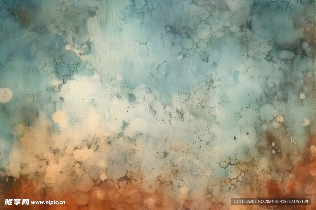 创意多彩抽象油彩绘画背景