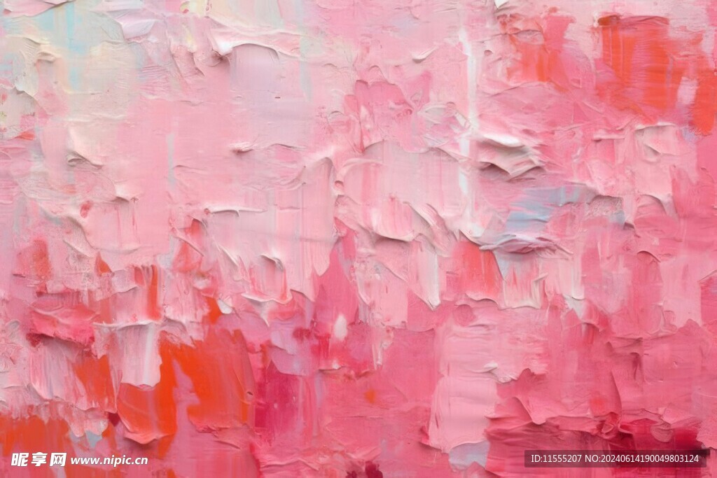 创意多彩抽象油彩绘画背景