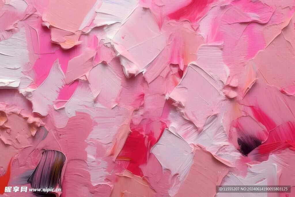 创意多彩抽象油彩绘画背景