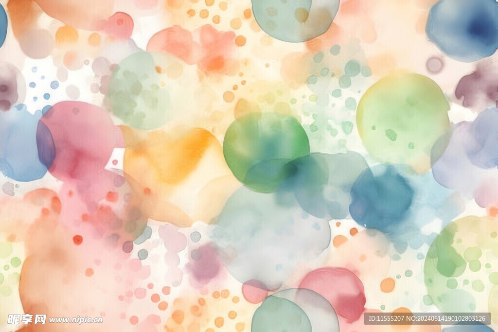 创意多彩抽象油彩绘画背景