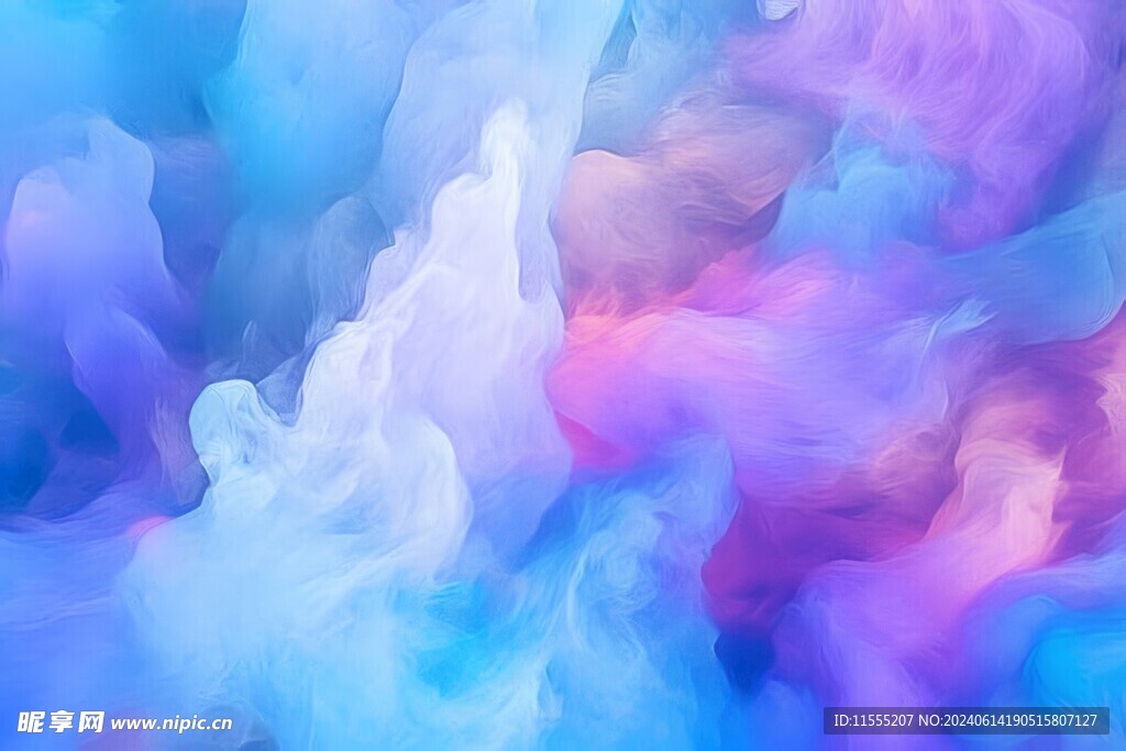 创意多彩抽象油彩绘画背景