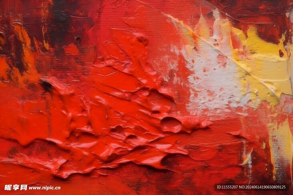 创意多彩抽象油彩绘画背景