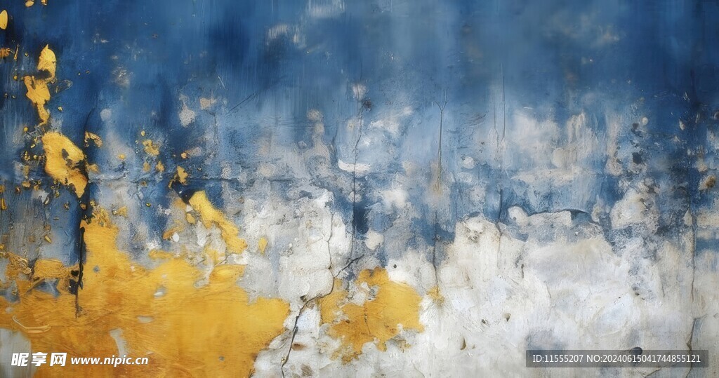 创意多彩抽象油彩绘画背景