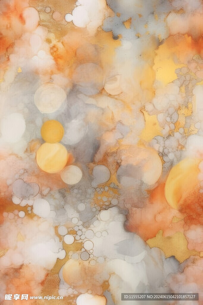 创意多彩抽象油彩绘画背景