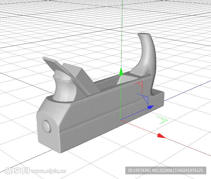 C4D模型 木工刨刀