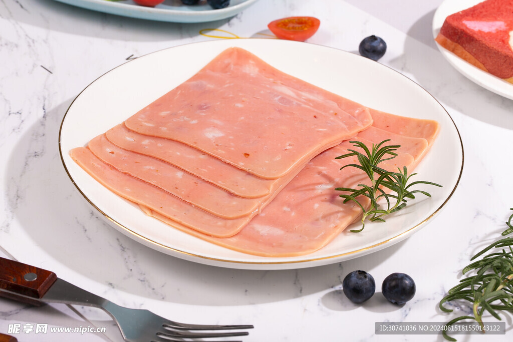午餐肉切片